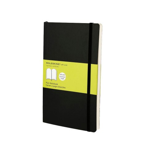 21909-LIBRETA CLASICA TAPA BLANDA NEGRA L (13X21CM) LISA MOLESKINE QP618