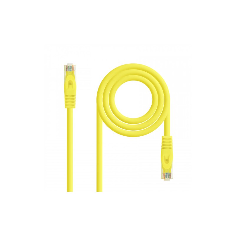 2191-Nanocable Cable de red latiguillo RJ45 LSZH Cat.6A UTP AWG24, Amarillo, 2.0m 2191-Nanocable Cable de red latiguillo RJ45 LSZH Cat.6A UTP AWG24, Amarillo, 2.0m