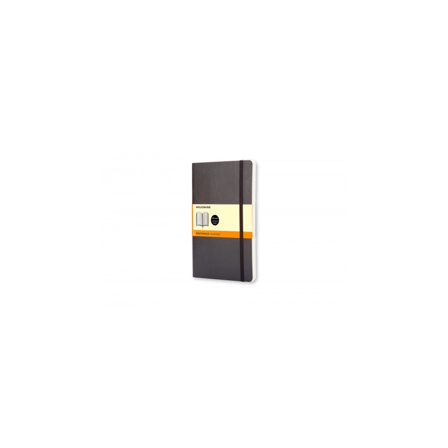 21913-LIBRETA CLASICA TAPA BLANDA NEGRA L (13X21CM) RAYADA MOLESKINE QP616 21913-LIBRETA CLASICA TAPA BLANDA NEGRA L (13X21CM) RAYADA MOLESKINE QP616