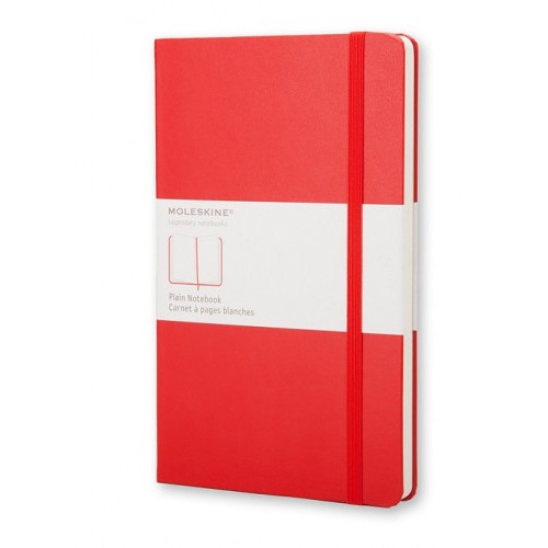 21917-LIBRETA CLASICA TAPA DURA ROJA P (9X14CM) LISA MOLESKINE QP012R