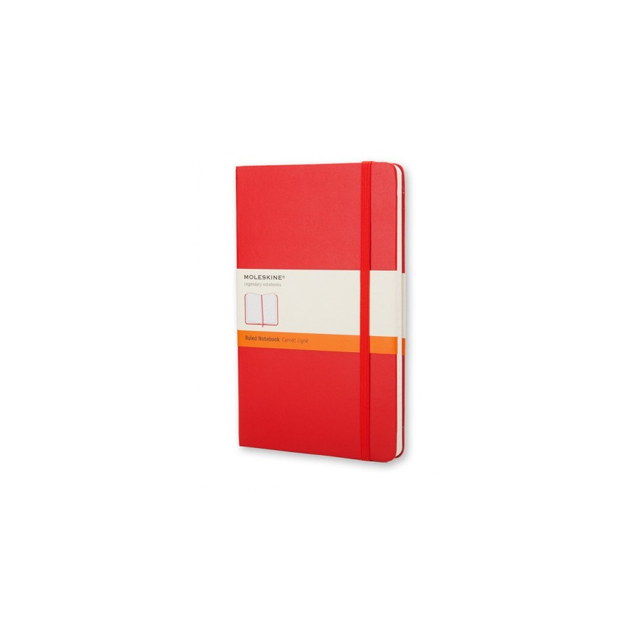 21921-LIBRETA CLASICA TAPA DURA ROJA P (9X14CM) RAYADA MOLESKINE MM710R 21921-LIBRETA CLASICA TAPA DURA ROJA P (9X14CM) RAYADA MOLESKINE MM710R