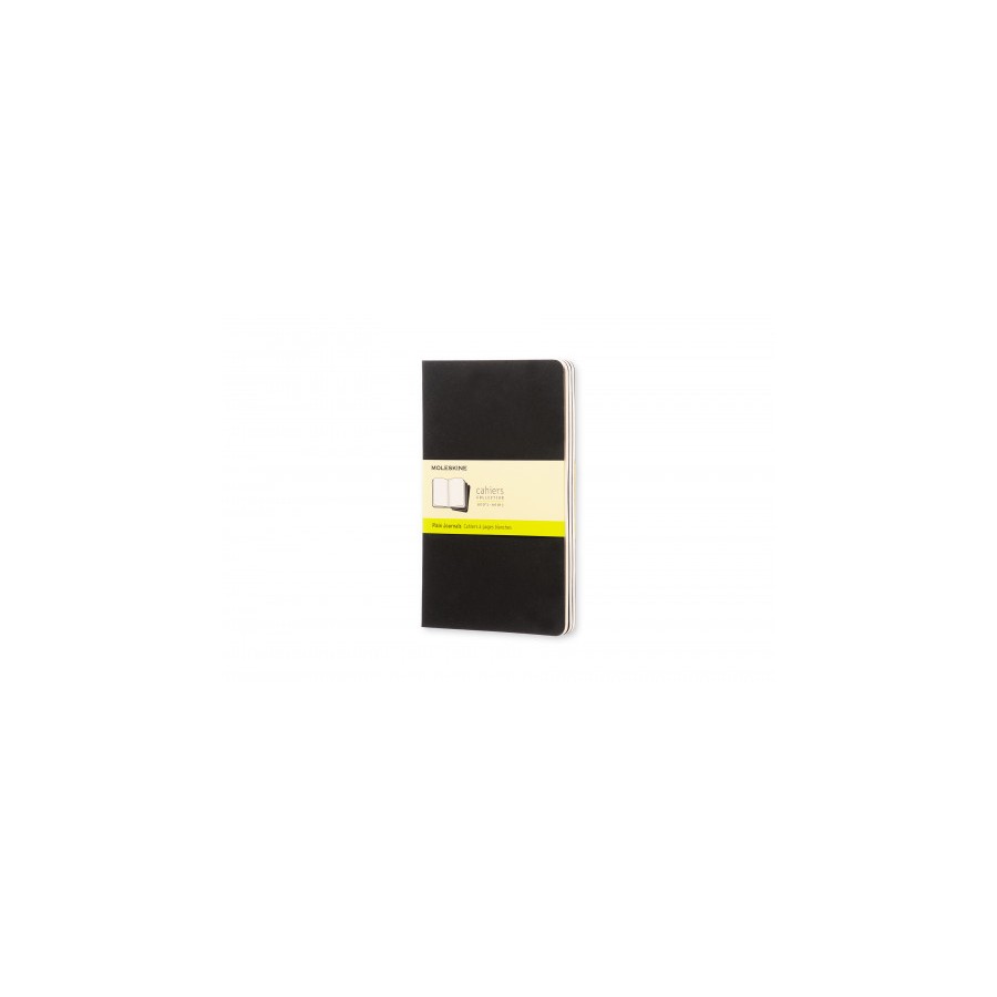 21923-SET DE 3 LIBRETAS CAHIER NEGRAS L (13X21CM) LISAS MOLESKINE QP318 21923-SET DE 3 LIBRETAS CAHIER NEGRAS L (13X21CM) LISAS MOLESKINE QP318