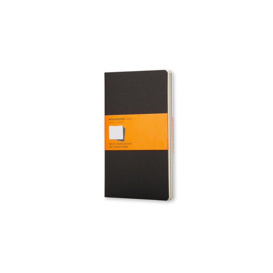 21929-SET DE 3 LIBRETAS CAHIER NEGRAS P (9X14CM) RAYAS MOLESKINE QP311 21929-SET DE 3 LIBRETAS CAHIER NEGRAS P (9X14CM) RAYAS MOLESKINE QP311