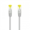 2194-Nanocable Cable de red latiguillo RJ45 LSZH Cat.6A SFTP AWG26, Gris, 1.0 m