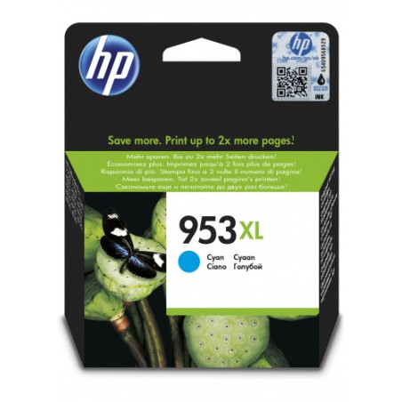 21962-HP 953XL CARTUCHO DE TINTA HP953XL CIAN (F6U16AE)