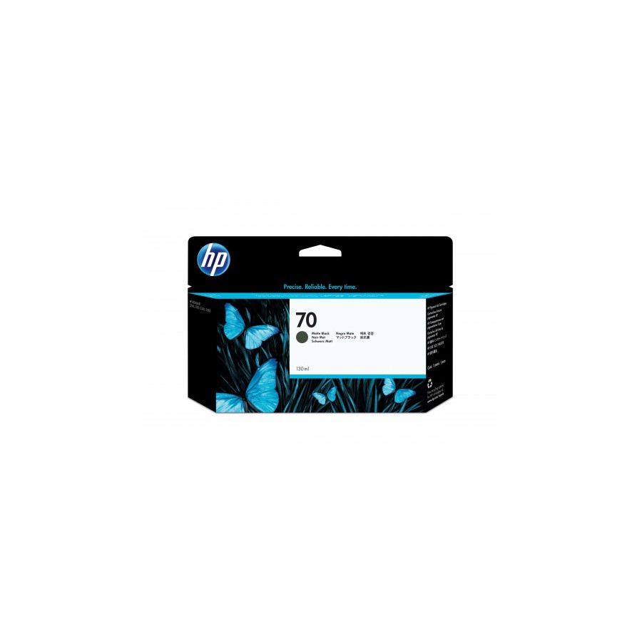 21994-HP Cartucho de tinta DesignJet 70 negro mate de 130 ml 21994-HP Cartucho de tinta DesignJet 70 negro mate de 130 ml