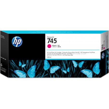 22011-HP 745 CARTUCHO DE TINTA HP745 MAGENTA (F9K01A)