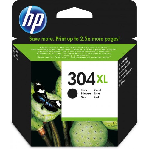 22022-HP 304XL CARTUCHO DE TINTA HP304XL NEGRO (N9K08AE)