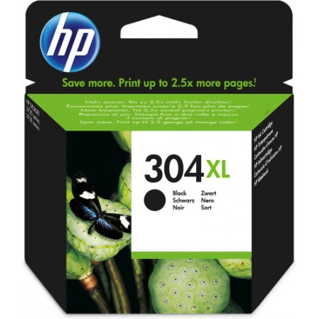 22022-HP 304XL CARTUCHO DE TINTA HP304XL NEGRO (N9K08AE)