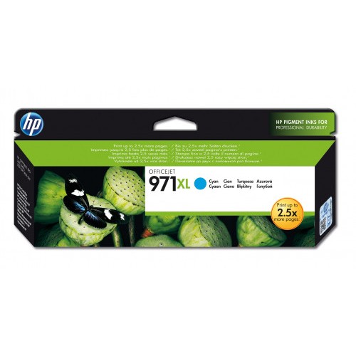 22026-HP 971XL CARTUCHO DE TINTA HP971XL CIAN (CN626AE)