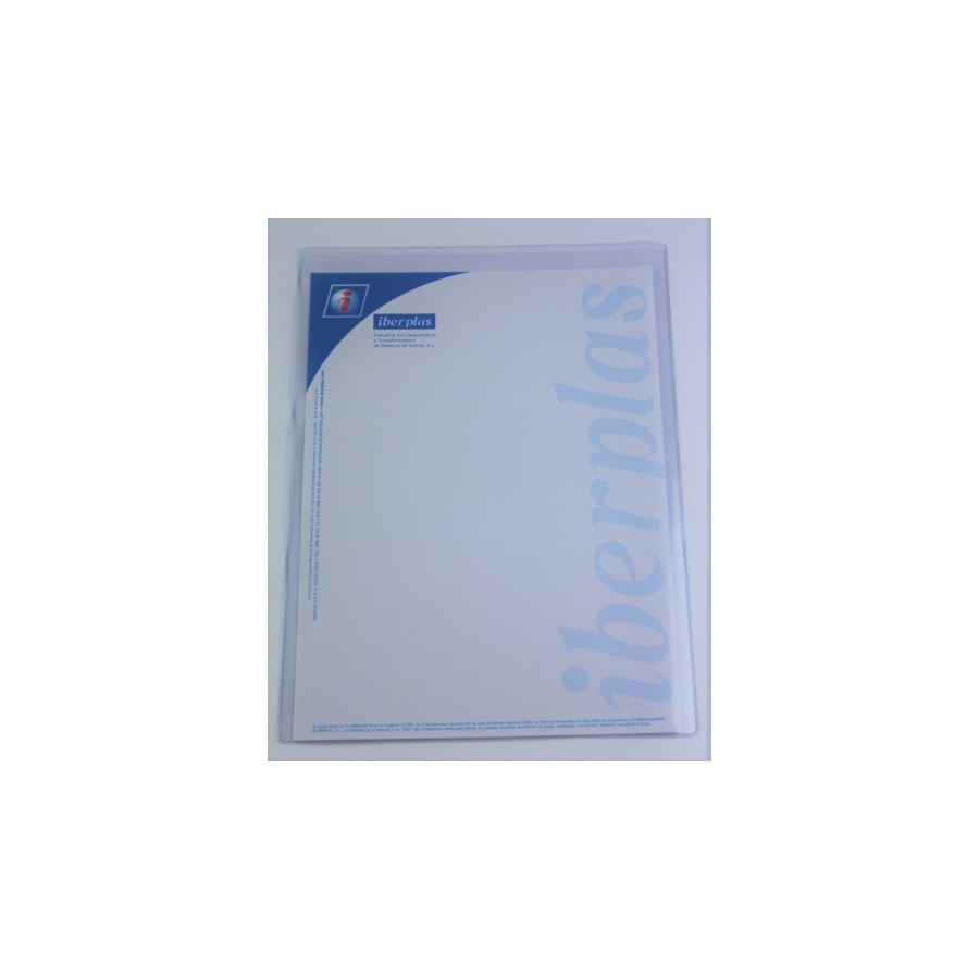 2203-CAJA 50 FUNDAS FORMATO FOLIO "U" PORTADOCUMENTOS PVC CRISTAL 150 MICRAS IBERPLAS 84Q50 2203-CAJA 50 FUNDAS FORMATO FOLIO "U" PORTADOCUMENTOS PVC CRISTAL 150 MICRAS IBERPLAS 84Q50