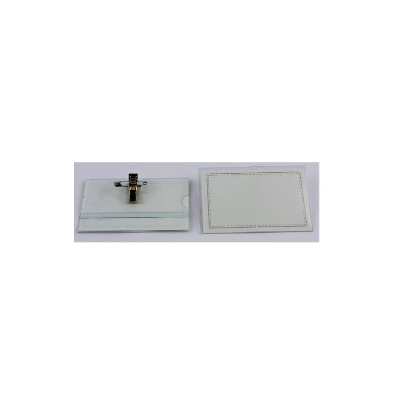 2207-CAJA 50 FUNDAS IDENTIFICACION PVC RIGIDO APAISADO 55X87MM CON PINZA+IMPERDIBLE IBERPLAS 2076PI50 2207-CAJA 50 FUNDAS IDENTIFICACION PVC RIGIDO APAISADO 55X87MM CON PINZA+IMPERDIBLE IBERPLAS 2076PI50