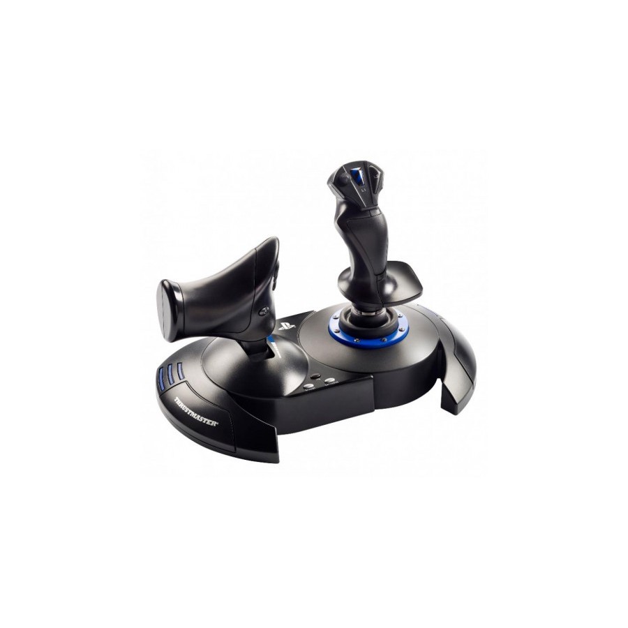 22157-Thrustmaster T.Flight Hotas 4 Palanca de mando PC,PlayStation 4 Digital USB 2.0 Negro, Azul 22157-Thrustmaster T.Flight Hotas 4 Palanca de mando PC,PlayStation 4 Digital USB 2.0 Negro, Azul