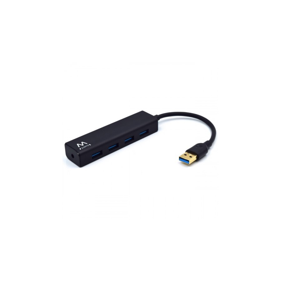 22205-Ewent EW1136 hub de interfaz USB 3.2 Gen 1 (3.1 Gen 1) Type-A 480 Mbit/s Negro 22205-Ewent EW1136 hub de interfaz USB 3.2 Gen 1 (3.1 Gen 1) Type-A 480 Mbit/s Negro