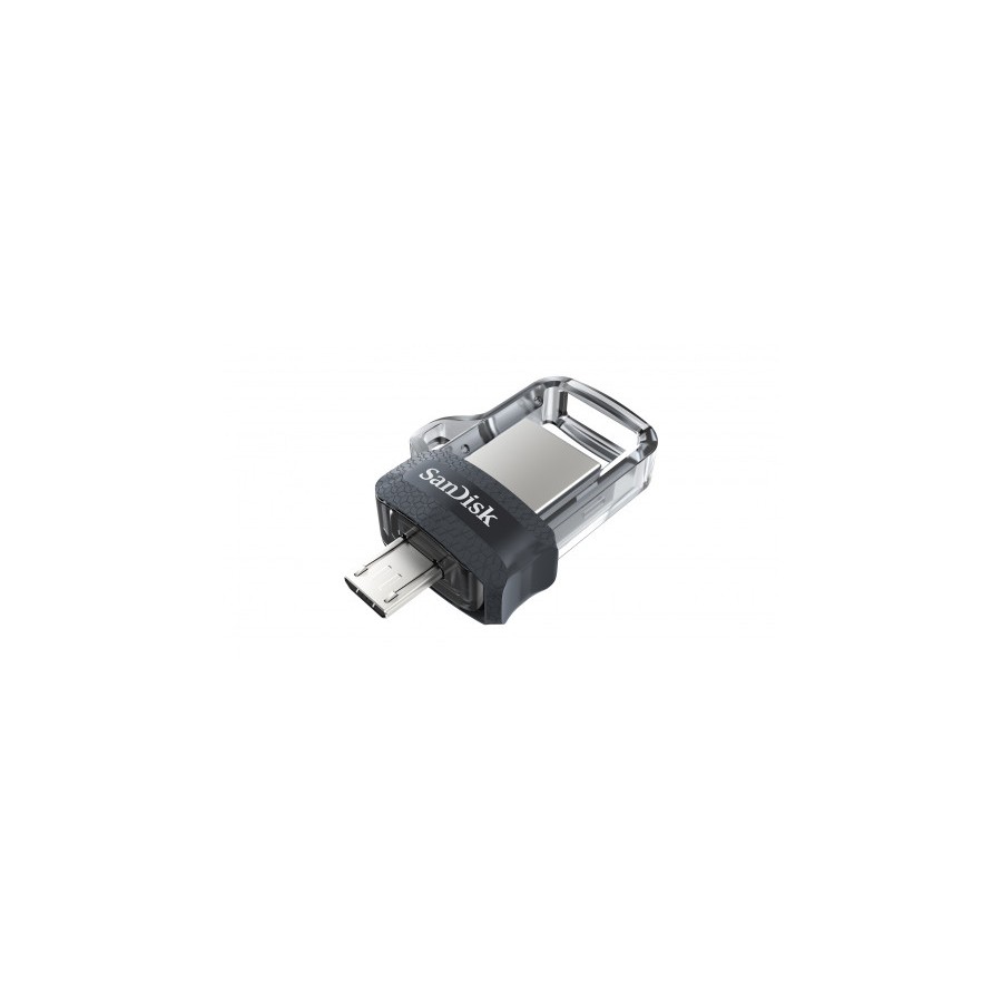 22262-Sandisk Ultra Dual m3.0 unidad flash USB 32 GB USB Type-A / Micro-USB 3.2 Gen 1 (3.1 Gen 1) Negro, Plata, Transpar 22262-Sandisk Ultra Dual m3.0 unidad flash USB 32 GB USB Type-A / Micro-USB 3.2 Gen 1 (3.1 Gen 1) Negro, Plata, Transpar