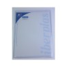 2227-CAJA 50 FUNDAS FORMATO A3 "U" PORTADOCUMENTOS PVC CRISTAL 150 MICRAS IBERPLAS 86Q50