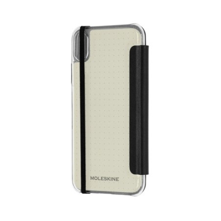 2229-Moleskine ET9CBPXRCLR funda para telefono movil 15,5 cm (6.1") Folio Negro, Transparente