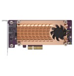 22424-QNAP QM2-2S-220A tarjeta y adaptador de interfaz M.2 Interno
