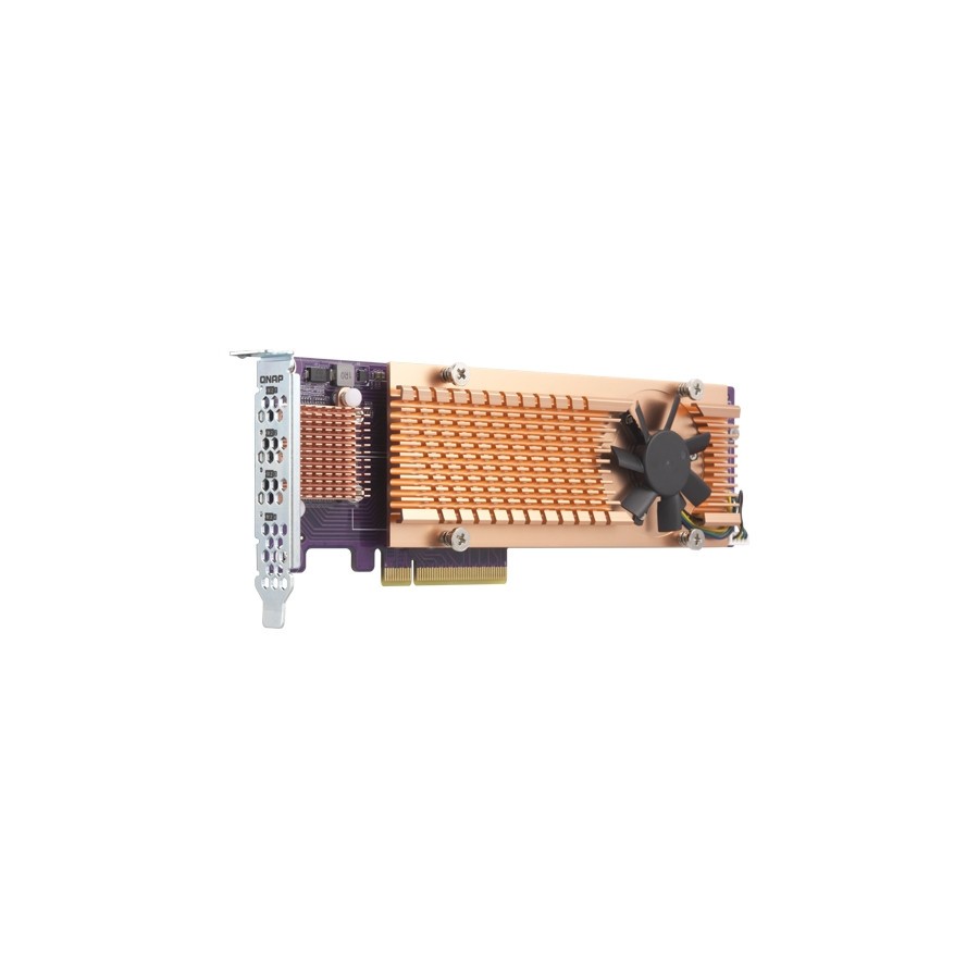 22429-QNAP QM2-4P-384 tarjeta y adaptador de interfaz PCIe Interno 22429-QNAP QM2-4P-384 tarjeta y adaptador de interfaz PCIe Interno