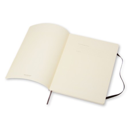 22442-LIBRETA CLASICA TAPA BLANDA NEGRA XL (19X25CM) LISA MOLESKINE QP623