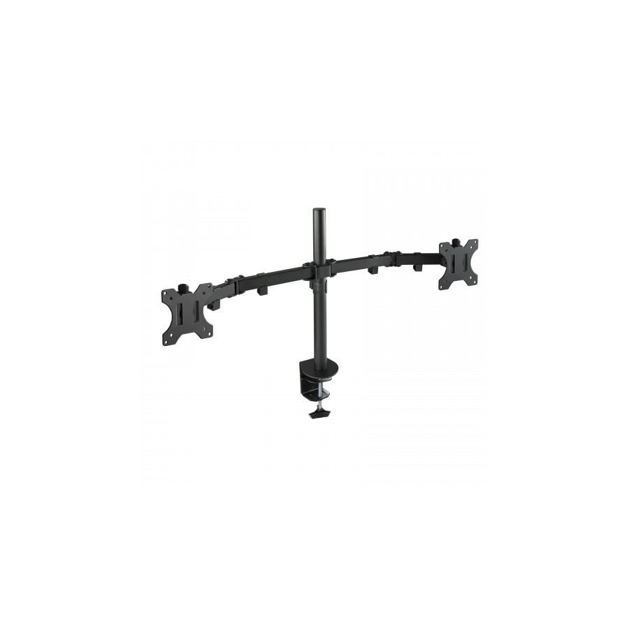 22490-TooQ Soporte de Mesa Giratorio e Inclinable para 2 Pantallas (Monitor / TV Plasma / LCD / LED) 13" - 32", de Dos B 22490-TooQ Soporte de Mesa Giratorio e Inclinable para 2 Pantallas (Monitor / TV Plasma / LCD / LED) 13" - 32", de Dos B