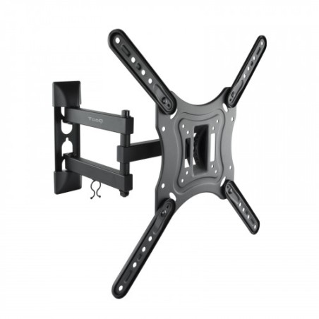 22498-TooQ Soporte Giratorio e Inclinable para Monitor / TV LCD, Plasma de 23"- 55", con Tres Pivotes, Negro