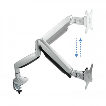 22504-TooQ Soporte de Mesa Giratorio e Inclinable para Pantalla (Monitor / TV Plasma / LCD / LED) 13" - 32", de Un Brazo