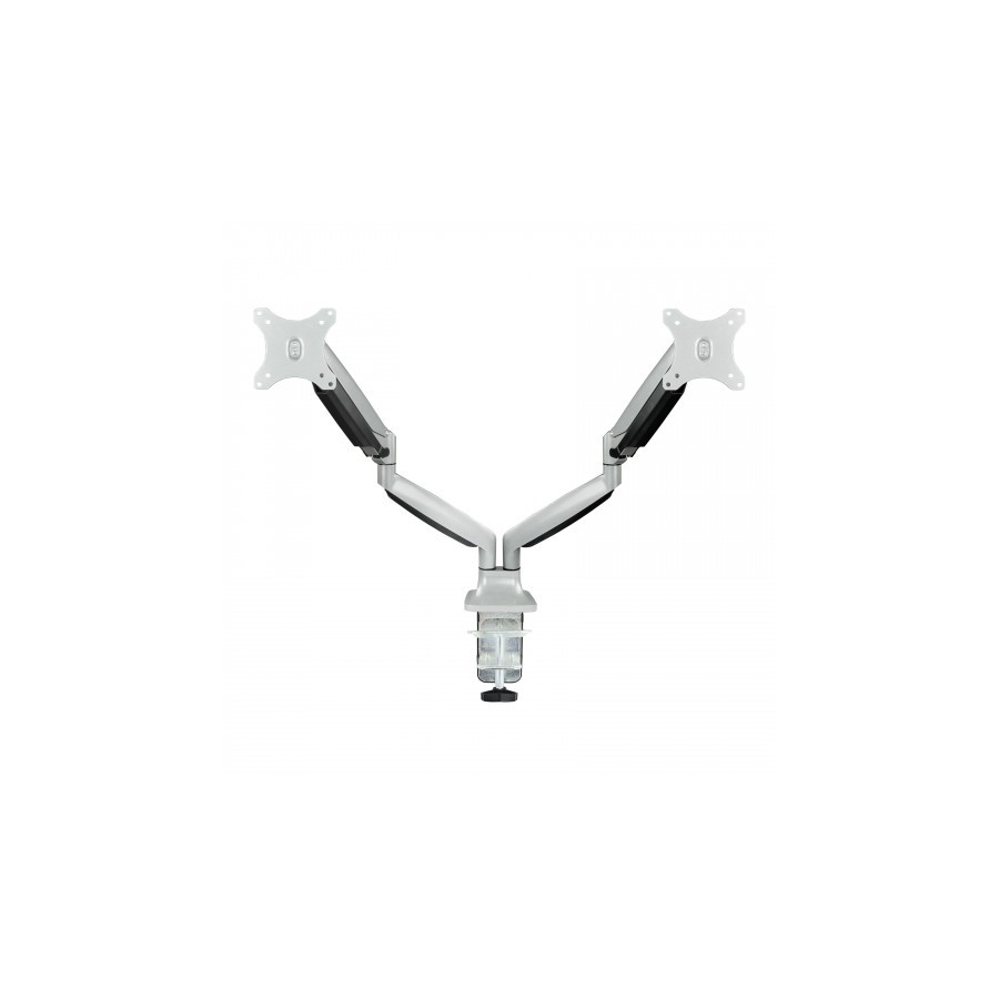 22505-TooQ Soporte de Mesa Giratorio e Inclinable para 2 Pantallas (Monitor / TV Plasma / LCD / LED) 13" - 32", de Dos B 22505-TooQ Soporte de Mesa Giratorio e Inclinable para 2 Pantallas (Monitor / TV Plasma / LCD / LED) 13" - 32", de Dos B