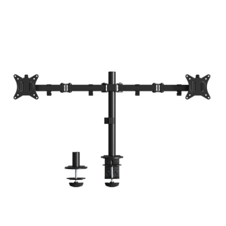 22521-EWENT SOPORTE DE MESA PARA 2 MONITORES  HASTA 27"
