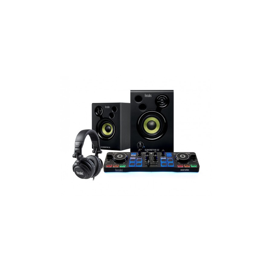 22542-Hercules DJStarter Kit controlador dj Negro 22542-Hercules DJStarter Kit controlador dj Negro