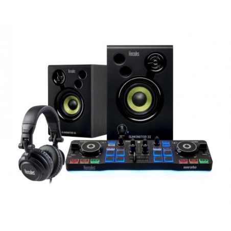 22542-Hercules DJStarter Kit controlador dj Negro