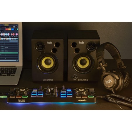 22543-Hercules DJStarter Kit controlador dj Negro