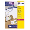 2255-PAQUETE 15 HOJAS ETIQUETAS BLANCAS PARA PAQUETES IMPRESORAS LASER 199,6X143,5 MM AVERY L7168-15