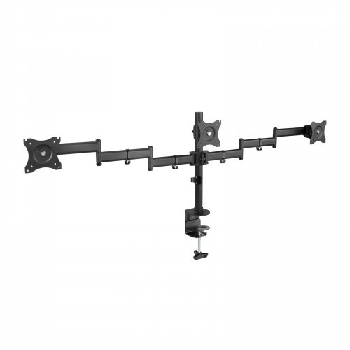 22550-TooQ Soporte de mesa para 3 pantallas (monitor / plasma / LCD / LED) 13"-27"