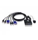 22561-Aten CS22U interruptor KVM Negro