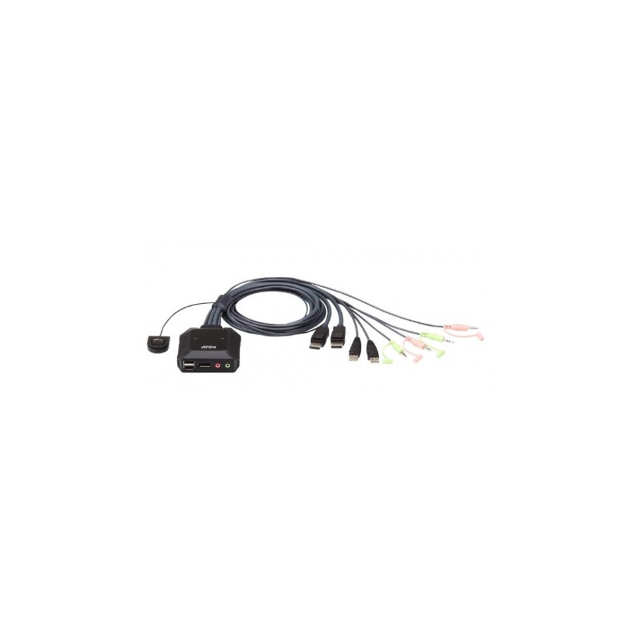 22563-Aten CS22DP interruptor KVM Negro 22563-Aten CS22DP interruptor KVM Negro