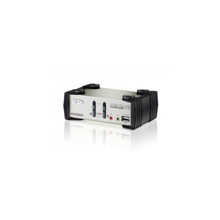 22569-Aten CS1732B interruptor KVM Gris 22569-Aten CS1732B interruptor KVM Gris