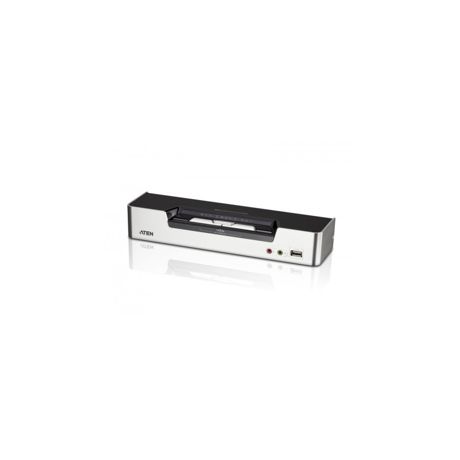 22581-Aten CS1642A interruptor KVM Montaje en rack Negro, Plata 22581-Aten CS1642A interruptor KVM Montaje en rack Negro, Plata