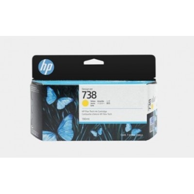 HP DESIGNJET 738 CARTUCHO AMARILLO 130ML