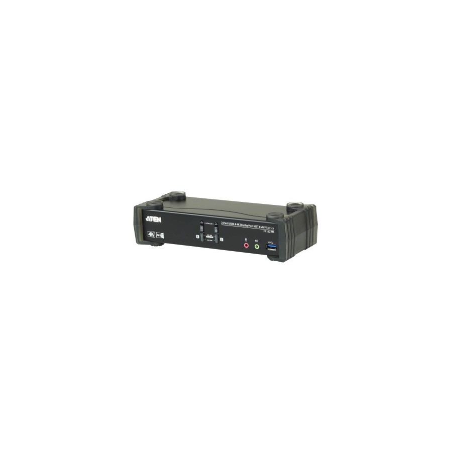 22598-ATEN Switch KVMPT DisplayPort 4K MST USB 3.0 de 2 puertos (cables incluidos) 22598-ATEN Switch KVMPT DisplayPort 4K MST USB 3.0 de 2 puertos (cables incluidos)