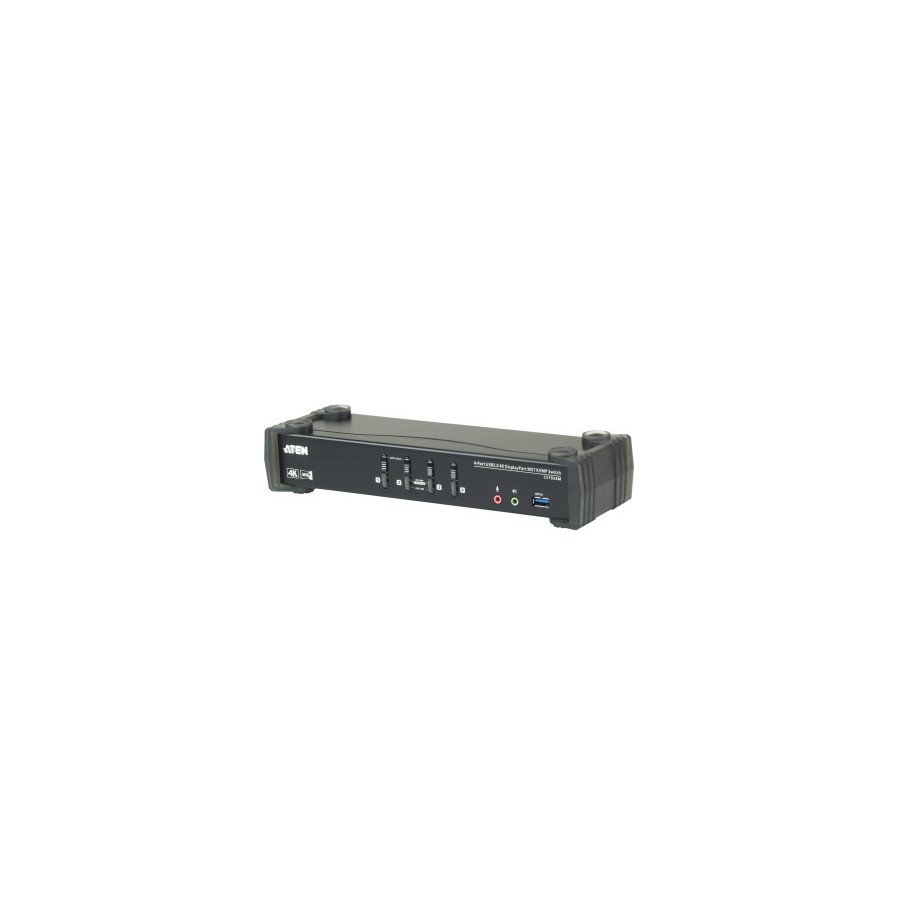 22600-ATEN Switch KVMPT DisplayPort 4K MST USB 3.0 de 4 puertos (cables incluidos) 22600-ATEN Switch KVMPT DisplayPort 4K MST USB 3.0 de 4 puertos (cables incluidos)