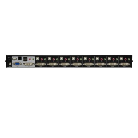22607-Aten Switch KVM DVI/Audio USB de 8 puertos