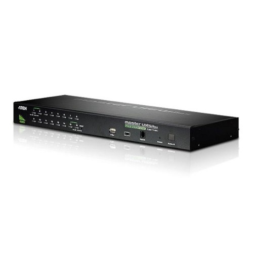22616-ATEN Switch KVM VGA PS/2-USB de 16 puertos con puerto para conexion en cadena y perifericos USB
