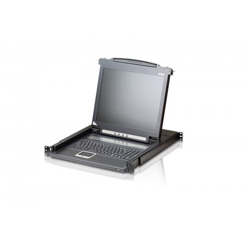 22618-Aten CL1000M interruptor KVM Montaje en rack Negro