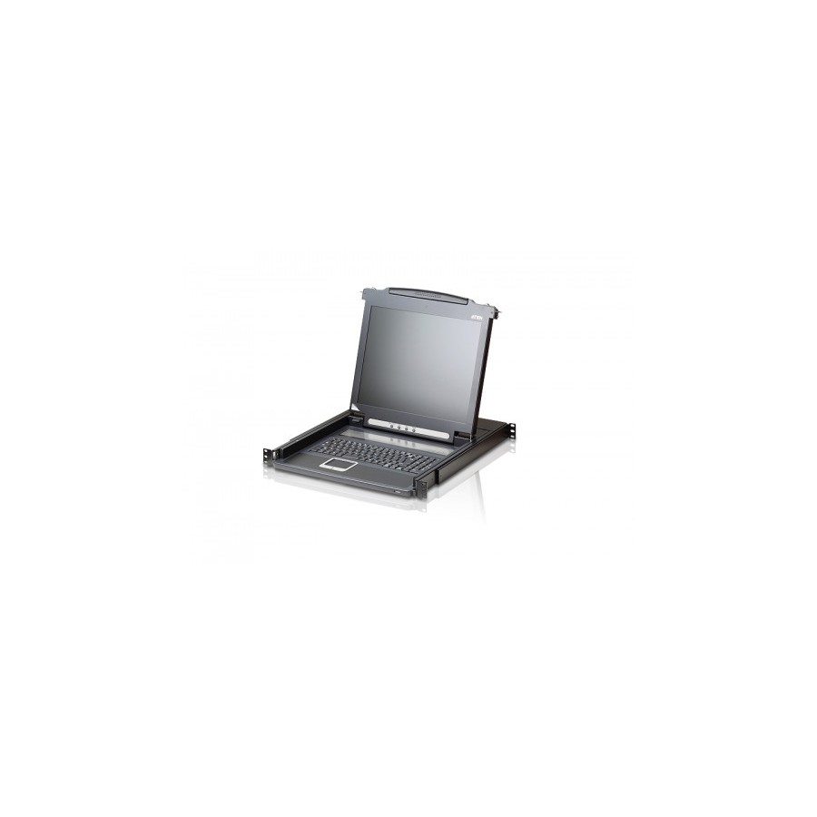 22618-Aten CL1000M interruptor KVM Montaje en rack Negro 22618-Aten CL1000M interruptor KVM Montaje en rack Negro