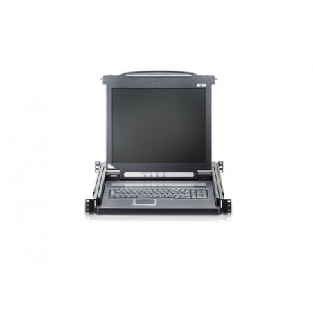 22619-Aten CL1000M interruptor KVM Montaje en rack Negro
