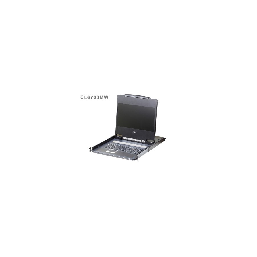 22622-ATEN Consola LCD single rail (HDMI / DVI / VGA, USB) 22622-ATEN Consola LCD single rail (HDMI / DVI / VGA, USB)