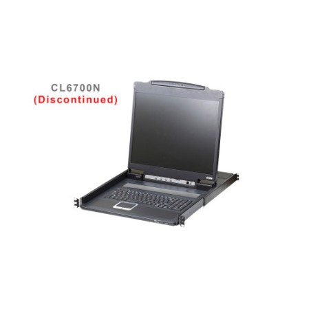 22623-ATEN Consola LCD single rail (HDMI / DVI / VGA, USB)
