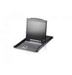 22626-Aten Consola LCD single rail con switch KVM integrado VGA PS/2-USB de 8 puertos