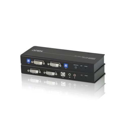 22638-ATEN Extensor KVM Cat 5 DVI dual display USB (1024 x 768 a 60m)